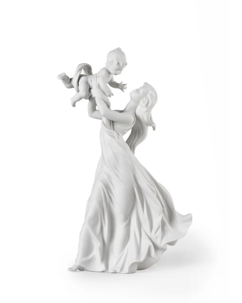 Figura madre Mi precioso bebé. Blanco mate Figura madre Mi precioso bebé. Blanco mate