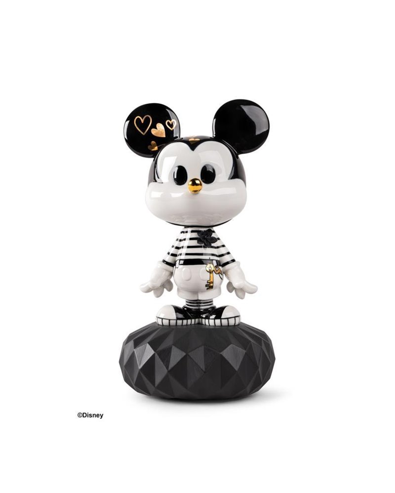 Escultura Mickey in black and white Escultura Mickey in black and white