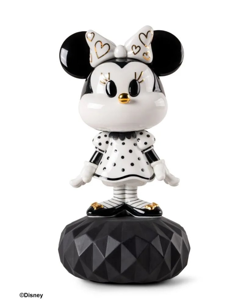 Escultura Minnie in black and white Escultura Minnie in black and white