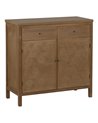 MUEBLE RECIBIDOR NATURAL DM-MADERA 90 X 40 X 90 CM