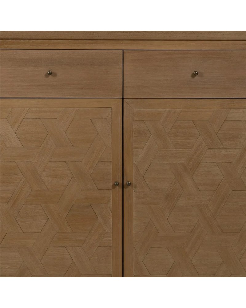 MUEBLE RECIBIDOR NATURAL DM-MADERA 90 X 40 X 90 CM