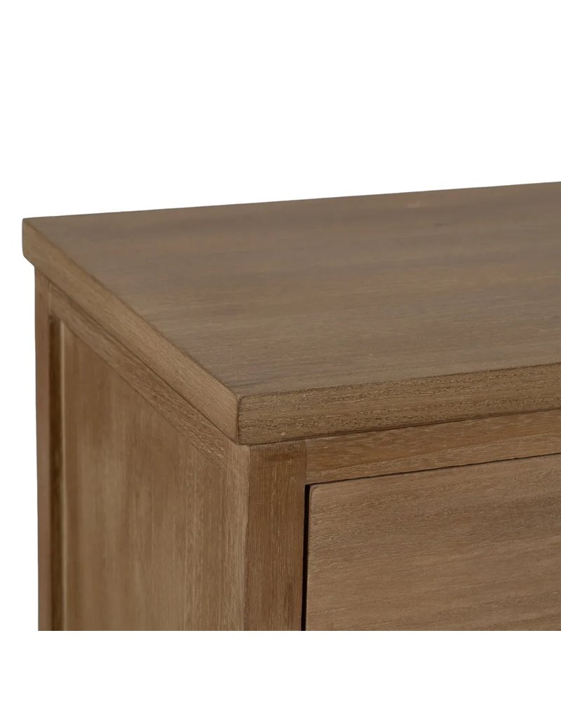 MUEBLE RECIBIDOR NATURAL DM-MADERA 90 X 40 X 90 CM