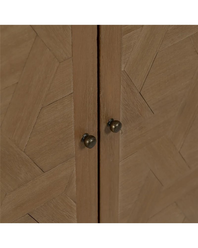 MUEBLE RECIBIDOR NATURAL DM-MADERA 90 X 40 X 90 CM