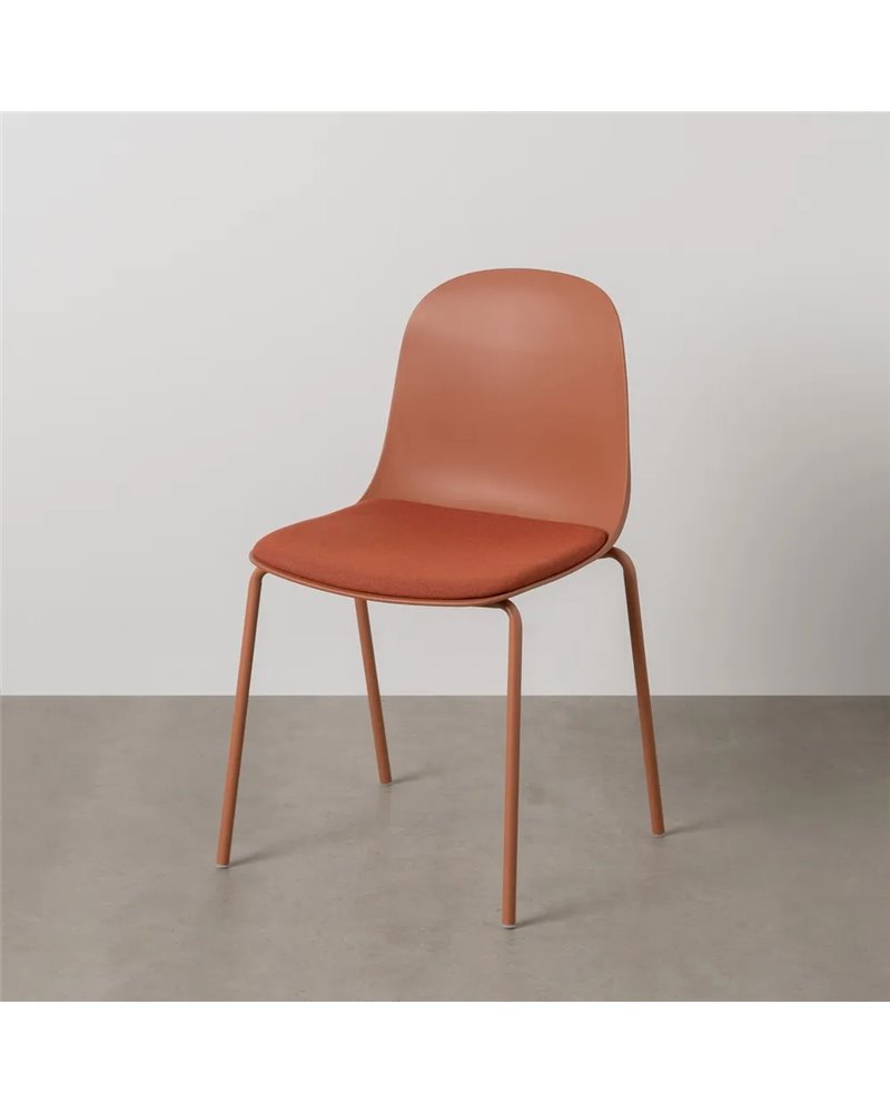 SILLA CALDERA PP-METAL EXTERIOR 50 X 53 X 85 CM