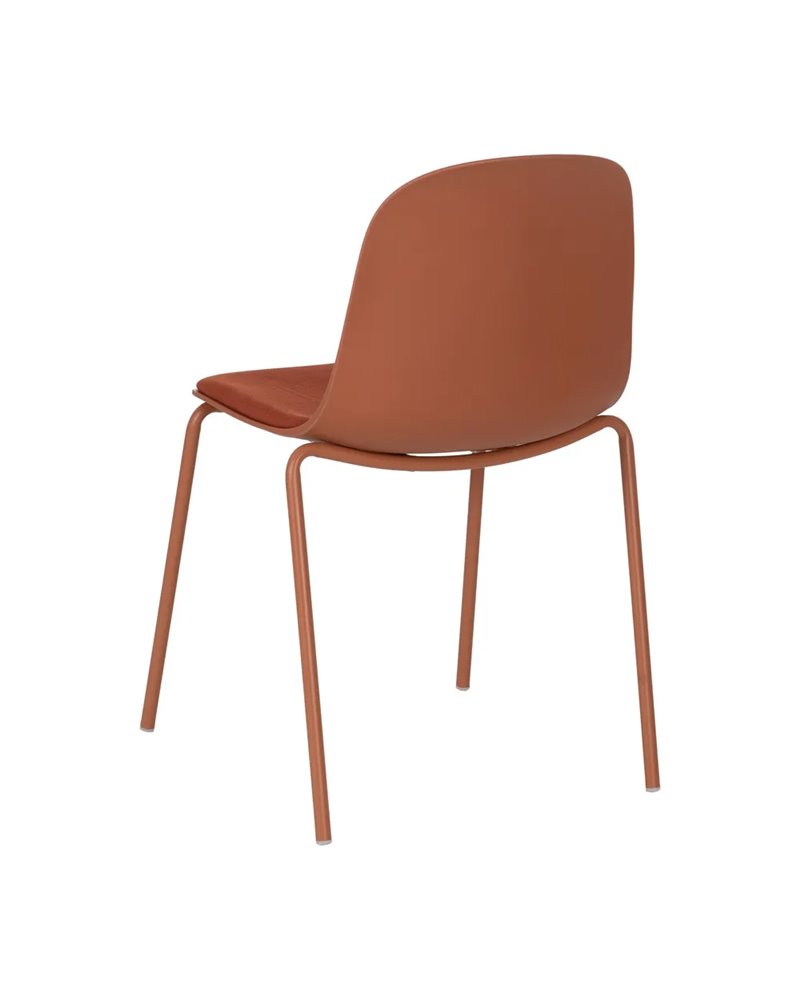 SILLA CALDERA PP-METAL EXTERIOR 50 X 53 X 85 CM