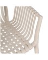 SILLA BEIGE PP EXTERIOR 59 X 56,50 X 83 CM