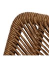 SILLA NATURAL PE-ACERO SALÓN 47 X 57 X 85,50 CM