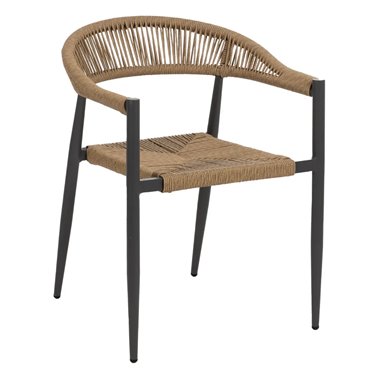 SILLA BEIGE-GRIS...