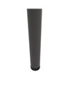 SILLA BEIGE-GRIS PE-ALUMINIO SALÓN 57,50 X 56 X 74 CM