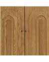 MUEBLE RECIBIDOR NATURAL MADERA 80 X 40 X 80 CM