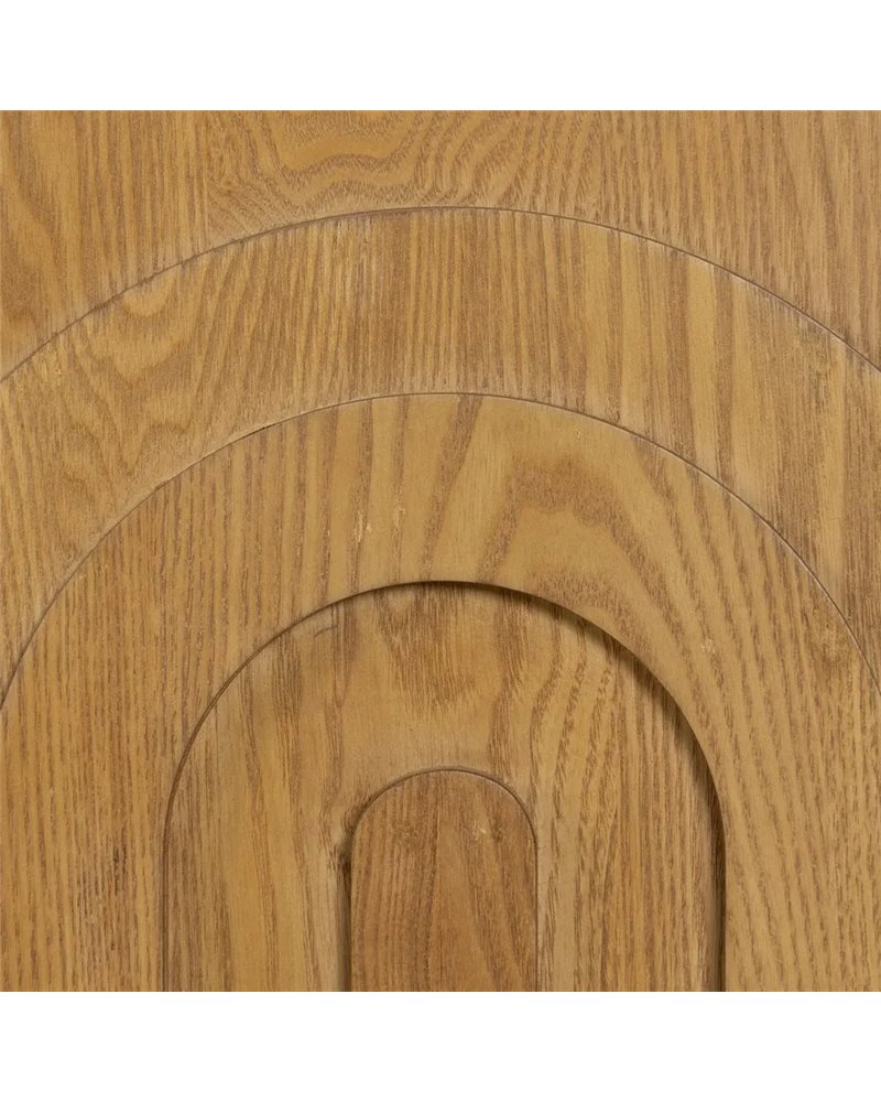 MUEBLE RECIBIDOR NATURAL MADERA 80 X 40 X 80 CM