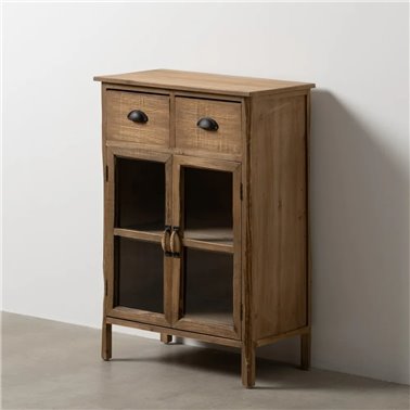 MUEBLE AUXILIAR NATURAL MADERA DE ABETO 64 X 37 X 92,50 CM