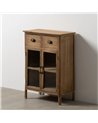 MUEBLE AUXILIAR NATURAL MADERA DE ABETO 64 X 37 X 92,50 CM
