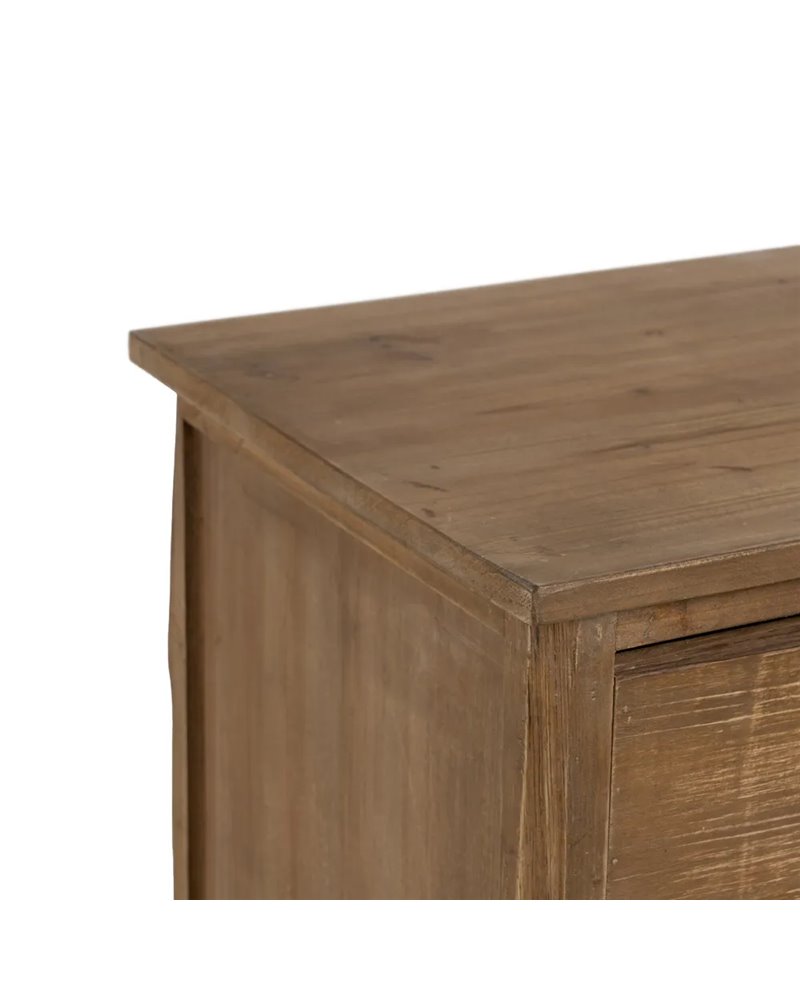 MUEBLE AUXILIAR NATURAL MADERA DE ABETO 64 X 37 X 92,50 CM