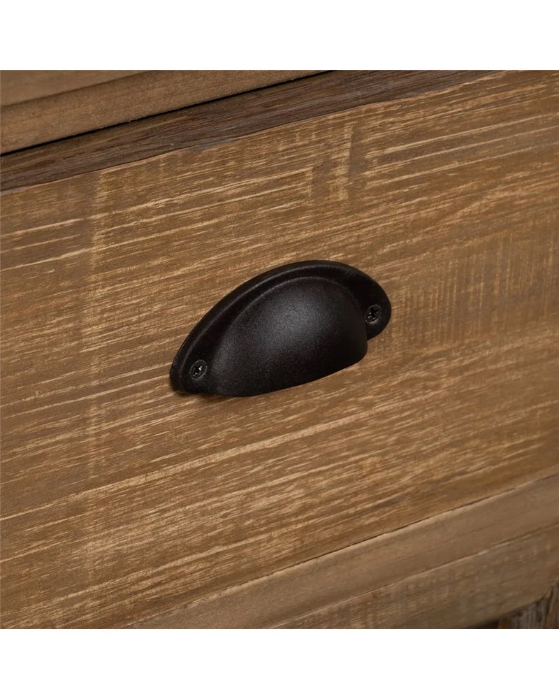 MUEBLE AUXILIAR NATURAL MADERA DE ABETO 64 X 37 X 92,50 CM