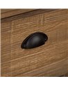 MUEBLE AUXILIAR NATURAL MADERA DE ABETO 64 X 37 X 92,50 CM