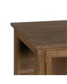 IXIA REF.-611300VITRINA NATURAL MADERA DE ABETO 72 X 39 X 116 CM