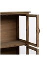 IXIA REF.-611300VITRINA NATURAL MADERA DE ABETO 72 X 39 X 116 CM
