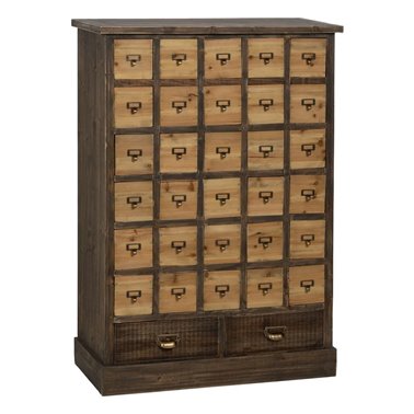 MUEBLE CAJONES NATURAL-GRIS...