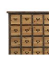 MUEBLE CAJONES NATURAL-GRIS DM-MADERA 80,50 X 35 X 115 CM