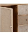 MUEBLE RECIBIDOR NATURAL DM-MADERA 75,50 X 37 X 75,50 CM