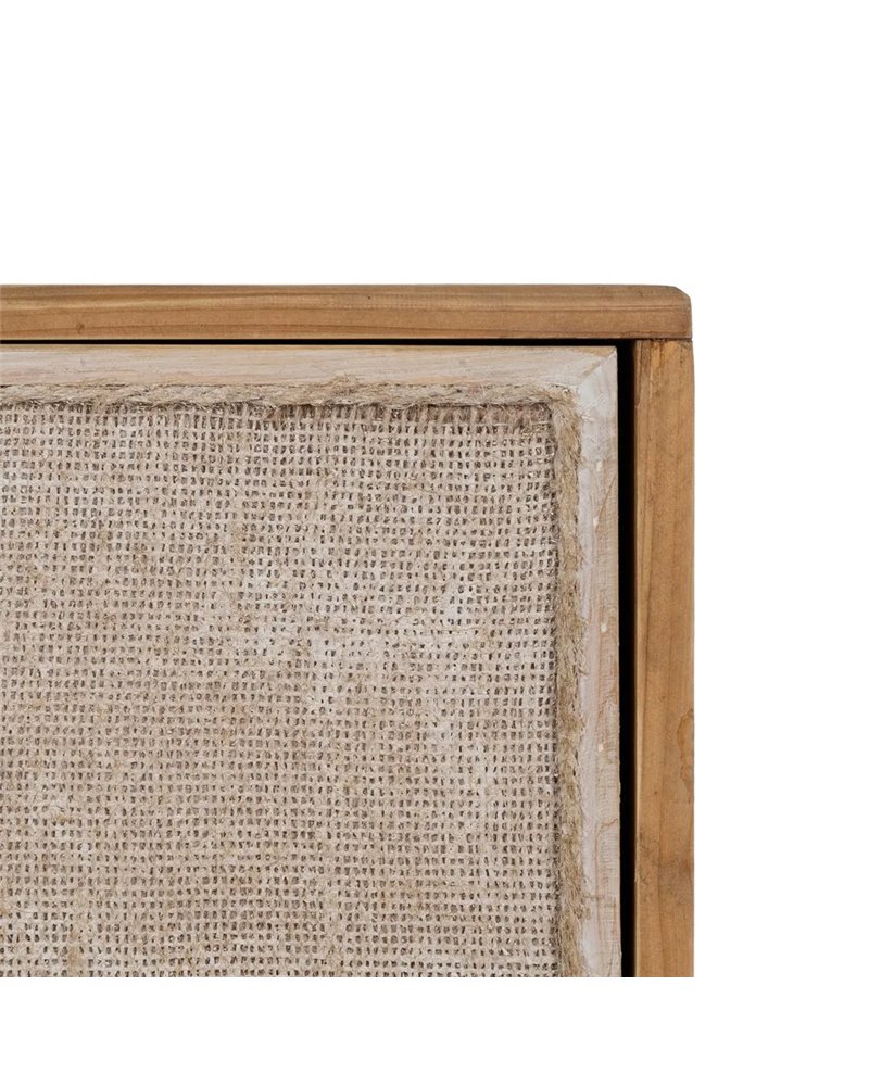 MUEBLE RECIBIDOR NATURAL DM-MADERA 75,50 X 37 X 75,50 CM