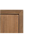 MUEBLE RECIBIDOR BLANCO-NATURAL 100 X 40 X 98,50 CM