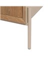 MUEBLE RECIBIDOR BLANCO-NATURAL 100 X 40 X 98,50 CM