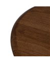 MESA BAR MARRÓN-NEGRO MADERA-METAL 60 X 60 X 105 CM