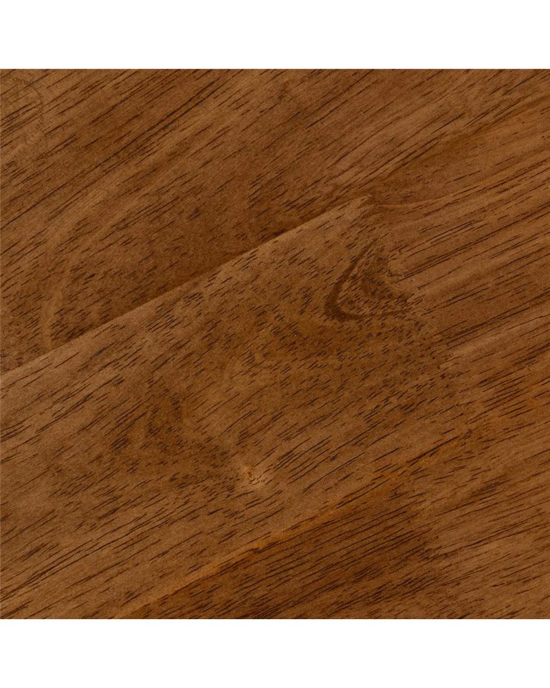 MESA AUXILIAR MARRÓN-NEGRO MADERA-METAL 50 X 50 X 60 CM