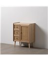 MUEBLE AUXILIAR NATURAL 60 X 35 X 75,50 CM
