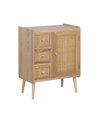 MUEBLE AUXILIAR NATURAL 60 X 35 X 75,50 CM