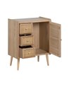 MUEBLE AUXILIAR NATURAL 60 X 35 X 75,50 CM