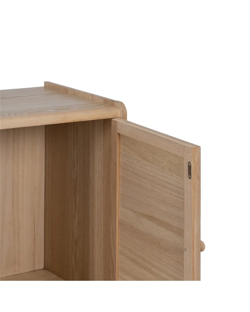 MUEBLE AUXILIAR NATURAL 60 X 35 X 75,50 CM