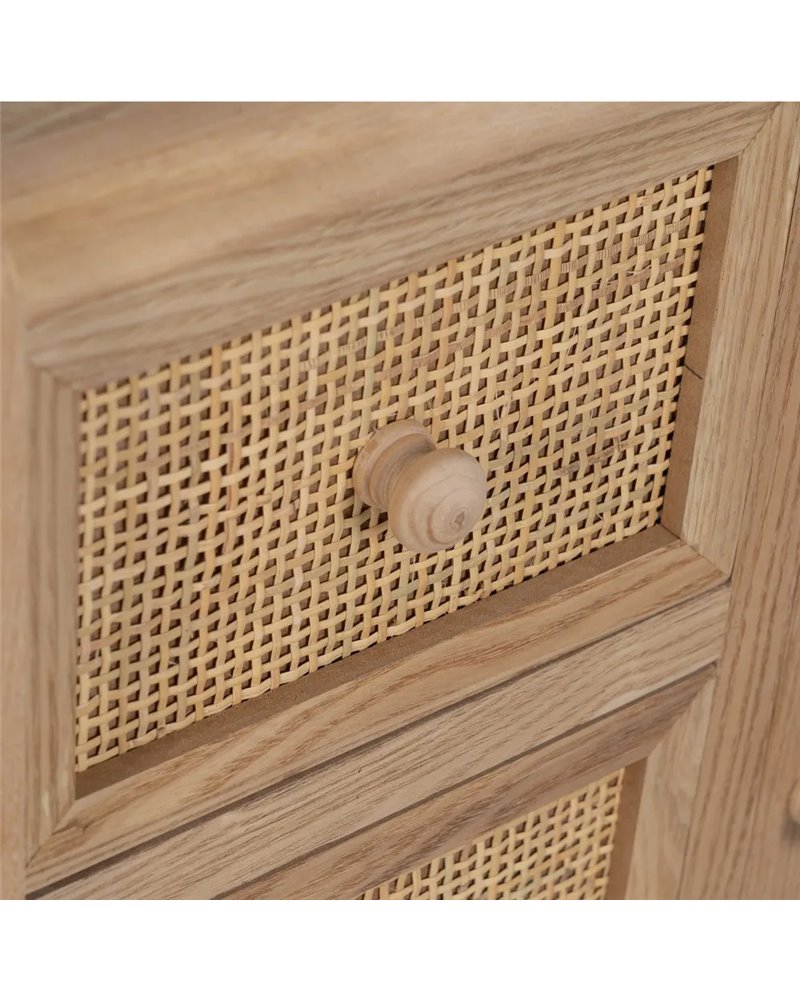 MUEBLE AUXILIAR NATURAL 60 X 35 X 75,50 CM