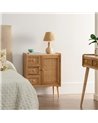 MUEBLE AUXILIAR NATURAL 60 X 35 X 75,50 CM