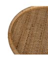 MESA AUXILIAR NATURAL RATÁN SALÓN 45 X 45 X 56,50 CM