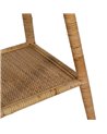 MESA AUXILIAR NATURAL RATÁN SALÓN 60 X 60 X 71 CM