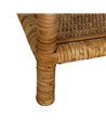 MESA AUXILIAR NATURAL RATÁN / CRISTAL 50 X 50 X 45 CM