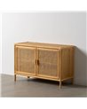 MUEBLE AUXILIAR NATURAL RATÁN SALÓN 97,50 X 40 X 65 CM