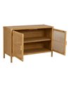 MUEBLE AUXILIAR NATURAL RATÁN SALÓN 97,50 X 40 X 65 CM