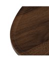 MESA AUXILIAR MARRÓN DM-METAL SALÓN 45 X 30 X 63 CM