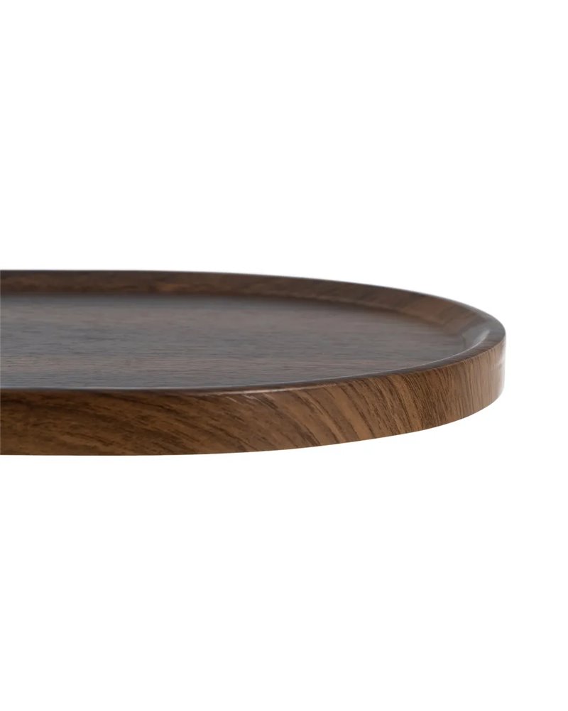 MESA AUXILIAR MARRÓN DM-METAL SALÓN 45 X 30 X 63 CM