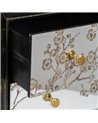 MUEBLE AUXILIAR ESPEJO DM-CRISTAL 80 X 40 X 108 CM