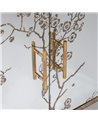 MUEBLE AUXILIAR ESPEJO DM-CRISTAL 80 X 40 X 108 CM