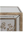 MUEBLE AUXILIAR ESPEJO DM-CRISTAL 80 X 40 X 108 CM