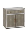 MUEBLE RECIBIDOR ESPEJO GRIS-PLATA 81 X 41 X 76,50 CM