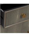 MUEBLE RECIBIDOR ESPEJO GRIS-PLATA 81 X 41 X 76,50 CM