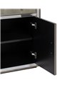 MUEBLE RECIBIDOR ESPEJO GRIS-PLATA 81 X 41 X 76,50 CM