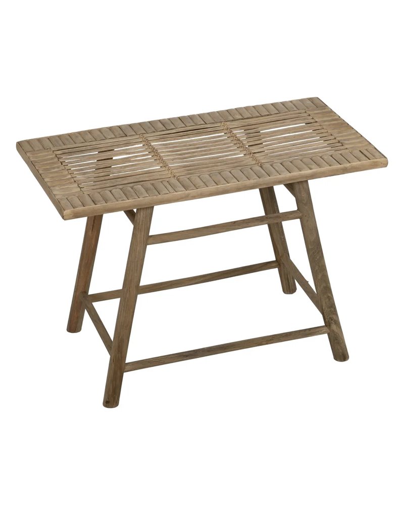 S/2 MESITAS NATURAL BAMBÚ 60 X 32 X 41 CM